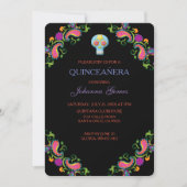 INVITATION DE QUINCEAÑERA DIA DE LOS MUERTOS (Devant)