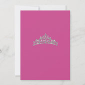 Invitation de Quinceañera Diamant Rose (Dos)