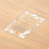 Invitation de Quinceanera Florale Printemps (Poser)