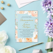Invitation de Quinceanera Florale Printemps (Insitu (Mariage))