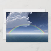 Invitation de Rainbow Over Sea (Devant)
