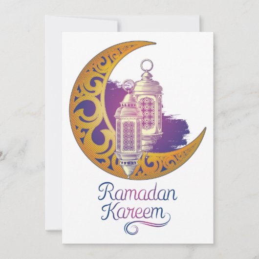 Invitation de Ramadan accessoire-Ramadan (Devant)