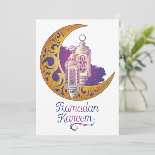 Invitation de Ramadan accessoire-Ramadan (Debout devant)