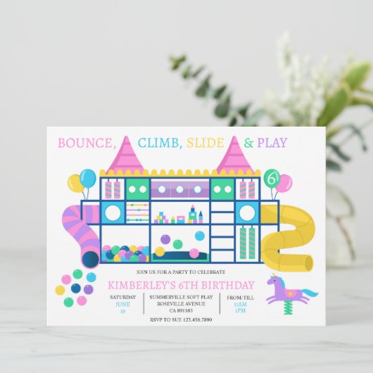 Invitation de rebond de jeu doux Invitation de jun (Debout devant)