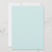 Invitation de réception après le mariage (Dos)