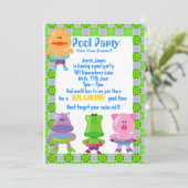 INVITATION DE RÉCEPTION AU BORD DE LA PISCINE (Debout devant)