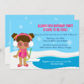 Invitation de réception au bord de la piscine (Devant / Derrière)