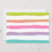 Invitation de réception au bord de la piscine de (Dos)