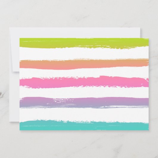 Invitation de réception au bord de la piscine de (Dos)