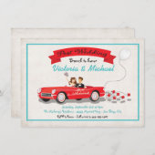 Invitation de réception de brunch de mariage après (Devant / Derrière)