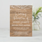 Invitation de réception de mariage (Debout devant)