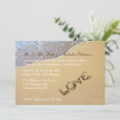 Invitation de réception de mariage après la cérémo (Debout devant)