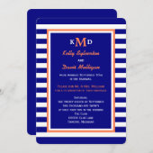 Invitation de réception de mariage après mariage - (Devant / Derrière)