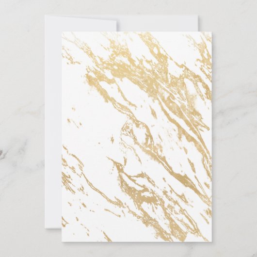 Invitation de Réception de Mariage : Elle est hors (Dos)