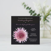 Invitation de réception de mariage uniquement (Debout devant)