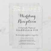 Invitation de réception de mariage uniquement, Rom (Devant / Derrière)