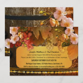 Invitation de réception de mariage uniquement sur  (Devant / Derrière)