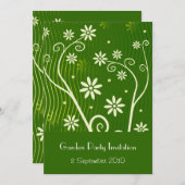 Invitation de réception en plein air (Devant / Derrière)