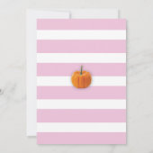 Invitation de récolte de fille de rose de (Dos)