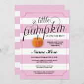 Invitation de récolte de fille de rose de (Devant / Derrière)