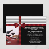 Invitation de reconnaissance de client d'événement (Devant / Derrière)