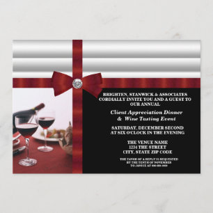 Invitation de reconnaissance de client d'événement