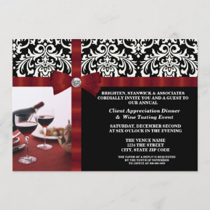 Invitation de reconnaissance de client d'événement