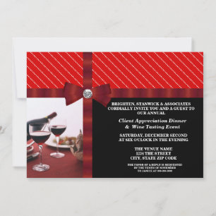 Invitation de reconnaissance de client d'événement