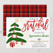 Invitation de reconnaissance des fêtes, Entreprise (Devant / Derrière)