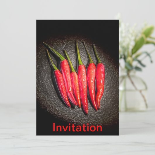 Invitation de Red Chili Peppers (Debout devant)