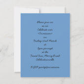Invitation de Red Kite Party (Dos)