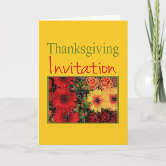 invitation de remerciement (Devant)