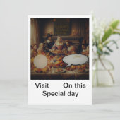 Invitation de remerciement (Debout devant)