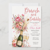 Invitation de Remise de Cadeaux de Mariée Brunch e (Devant)