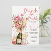 Invitation de Remise de Cadeaux de Mariée Brunch e (Debout devant)