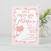 Invitation de Remise de Cadeaux de Mariée Fraîche  (Debout devant)