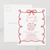 Invitation de Remise de Cadeaux de Mariée Modèle « (Devant / Derrière)