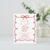 Invitation de Remise de Cadeaux de Mariée Modèle « (Debout devant)