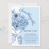 Invitation de Remise de Cadeaux de Mariée Quelque  (Devant)