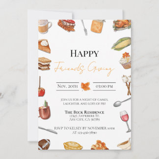 Invitation de Remise de Cadeaux entre Amis