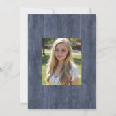 Invitation de remise de diplôme au bois de Navy Eu (Dos)