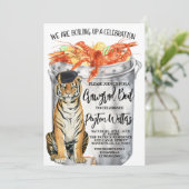 Invitation de remise de diplôme Bouillabaisse d'éc (Debout devant)