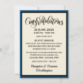 Invitation de remise de diplômes (Dos)