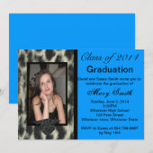 Invitation de remise de diplômes au Léopard des ne (Devant / Derrière)