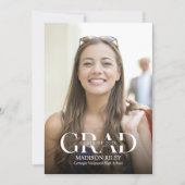 Invitation de remise de diplômes de lycée (Devant)