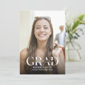 Invitation de remise de diplômes de lycée (Debout devant)