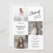 Invitation de remise de diplômes de lycée (Dos)