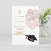 Invitation de Remise de Diplômes et de Confirmatio (Debout devant)