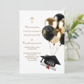 Invitation de Remise de Diplômes et de Confirmatio (Debout devant)