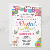 Invitation de remise de diplômes Fiesta (Devant)